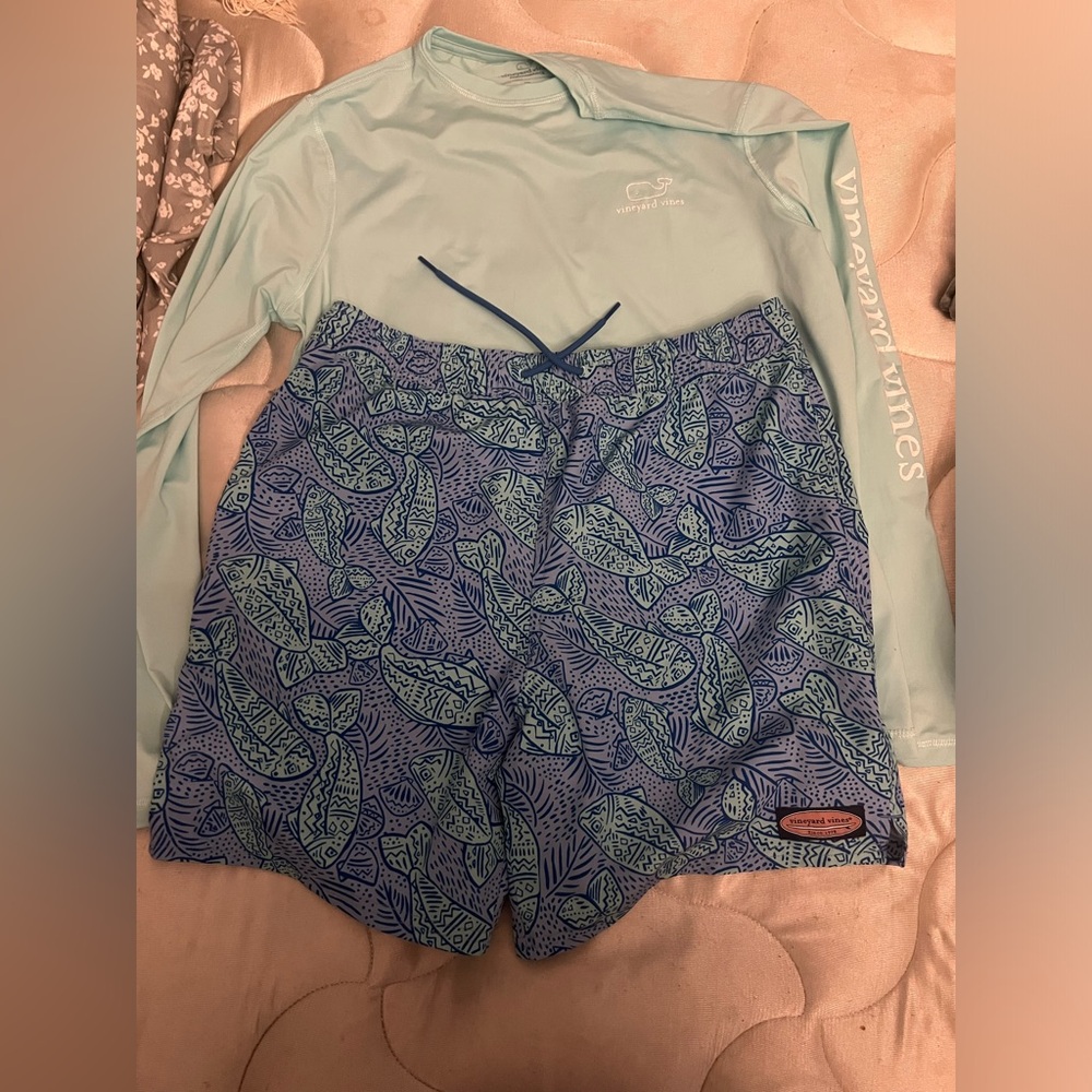 Boys XL Vineyard Vines Swim Set